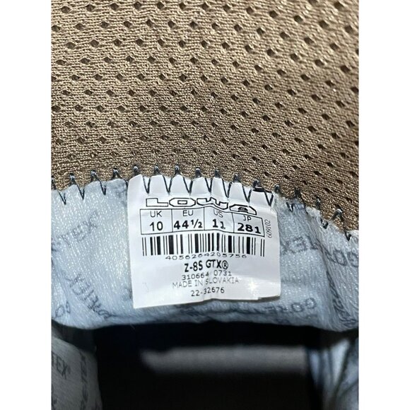 Lowa Z-8S GTX Tactical Boots Mens Size 10 Medium Width Gore-Tex Waterproof Breat - Picture 5 of 9